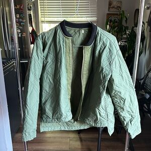 FREE PEOPLE GREEN JACKET